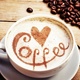 Cappuccino coffee love hearts coffee beans m
