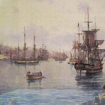 Timeline: The First Fleet Arrives