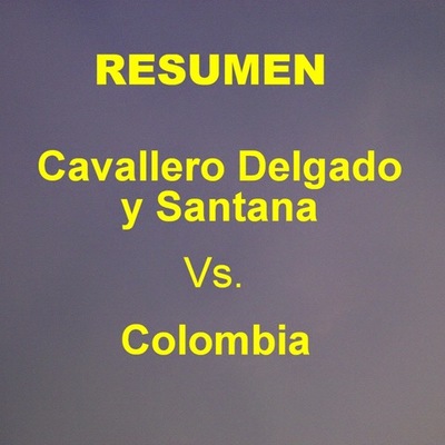 Timeline: caso caballero delgado y santana
