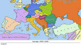 Timeline: Europa mellom 1880 og 1939