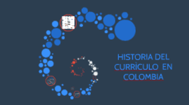 Timeline: Desarrollo currícular en Colombia