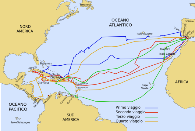 Dal Nuovo Mondo All America Scoperte Geografiche E Colonialismo