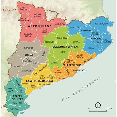 Timeline: Catalunya a l'edat mitjana