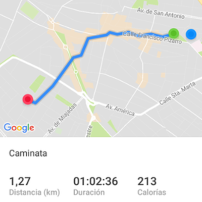 Timeline: Paseo 26/3/18