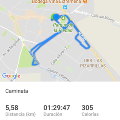 Timeline: Paseo 31/3/18