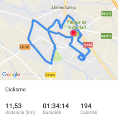 Timeline: Ciclismo 4/4/18
