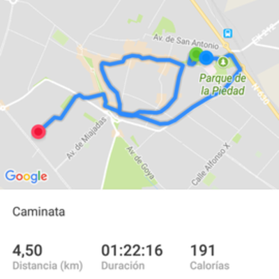 Timeline: Paseo 18/4/18