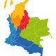 Mapa colombia regiones
