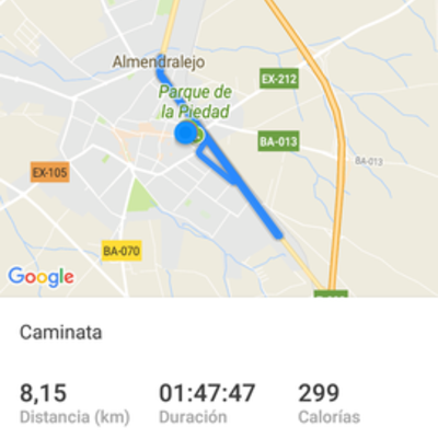 Timeline: Paseo 13/5/18