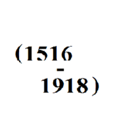 Timeline: 2. Conflicto Medio Oriente (1516 - 1918)