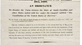 Timeline: South Carolina secedes from Union