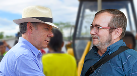 Timeline: Juan Manuel Santos/ Timochenko