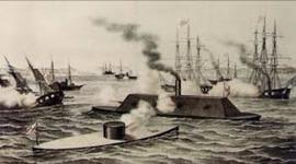 Timeline: First battle of ironclads