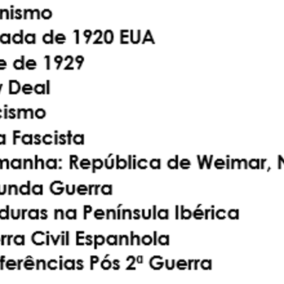 Timeline: HISTÓRIA 1P