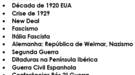 Timeline: HISTÓRIA 1P