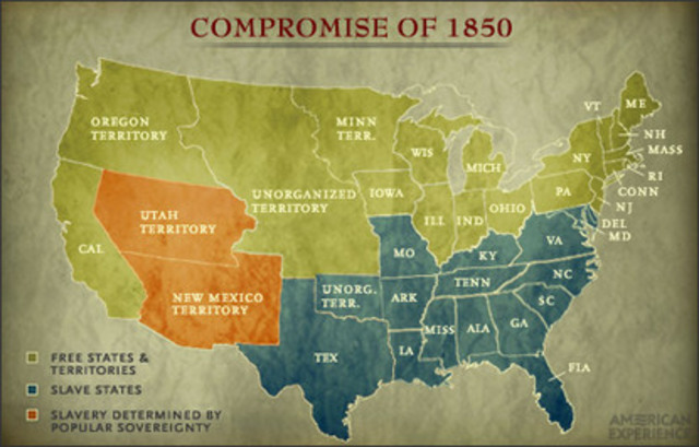 Causes of the Civil War timeline Timetoast timelines
