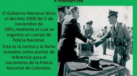 Timeline: HISTORIA POLICIA NACIONAL DE COLOMBIA