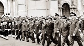Timeline:  reformas económicas y sociales que se sucedieron en la primera fase del gobierno militar