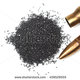 Stock photo a rifle bullet with gunpowder 459529555
