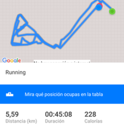 Timeline: Corriendo con Fran Moreno en la clase de educación fisica del viernes