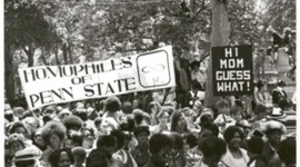 Timeline: Movimientos estudiantiles, feminismo y revolución sexual.