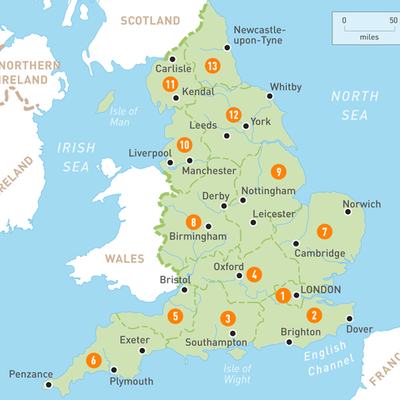 Timeline: The history of England