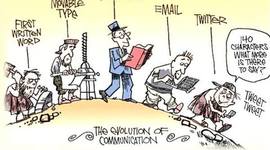 Timeline: EVOLUCIÓN DE  LA COMUNICACIÓN Martha camargo - Hernan paredes