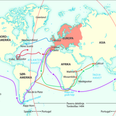 Timeline: Europeisk ekspansjon