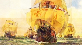 Timeline: descobertas de terras por vias marítimas