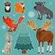 Depositphotos 35124275 stock illustration winter forest animals