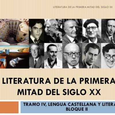 Timeline: Narrativa de la primera mitad del siglo XX