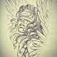 Angel tattoo drawings fresh at inspiring drawing