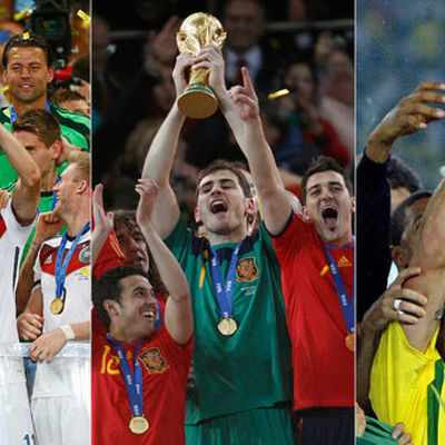 Timeline: Los 10 últimos campeones del mundial