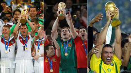 Timeline: Los 10 últimos campeones del mundial