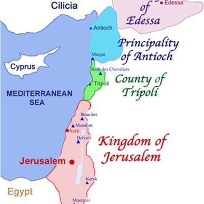 Timeline: The Muslim Counter-Crusade and Crusader states, 1149–1187