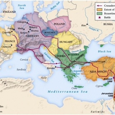 Timeline: The Third and Fourth Crusades, 1187–1204