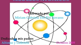 Timeline: modelos atomicos