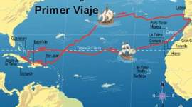 Timeline: El primer viaje de Cristóbal Colón