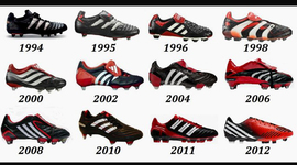 Timeline: LA EVOLUCIÓN DE LAS ZAPATILLAS DE FÚTBOL.