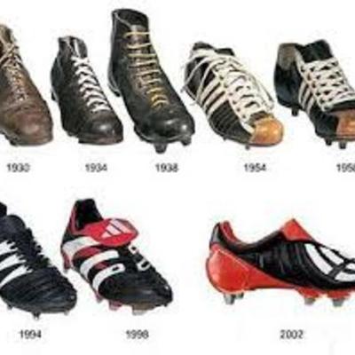 Timeline: La evolución de las zapatillas de fútbol