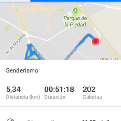 Timeline: Paseo con Julia por el parque de las Mercedes