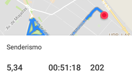 Timeline: Paseo con Julia por el parque de las Mercedes