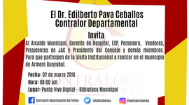 Timeline: Visita Institucional