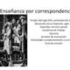 Enseñanza por correspondencia