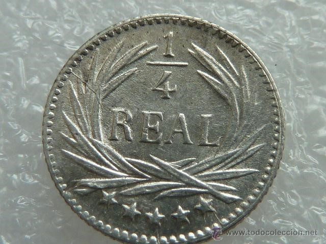 Moneda De Plata De 8 Cuartos Y Medio