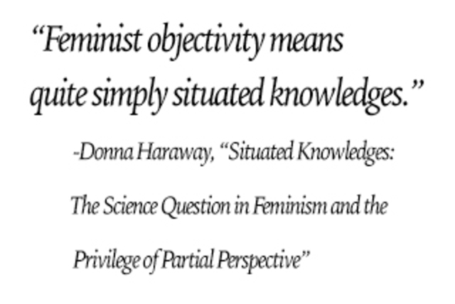 Situated knowledge vs standpoint theory image