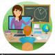 Depositphotos 150664532 stock illustration distance education learning the student