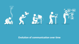 Timeline: desarrollo de la comunicación en el ser humano hasta nuestros días