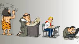 Timeline: EVOLUTION OF MEDIA by Ron Ron A. Andres