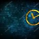 Depositphotos 109486336 stock photo timeline concept clock on digital